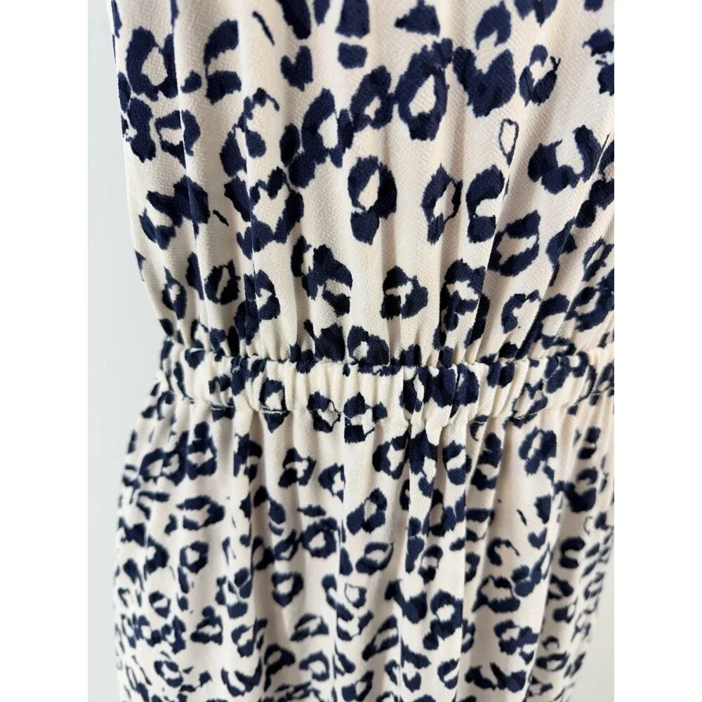 NEW Banana Republic Sleeveless Women Dress Size M Criss Cross Back - Picture 6 of 13